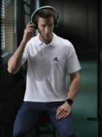 ADIDAS AEROREADY Polo Collar Sports T-shirt