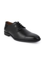 Alberto Torresi Men Black Solid Formal Oxford Shoes