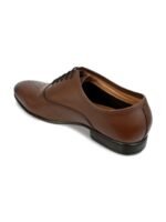 Allen Cooper Men Brown Solid Formal Shoes