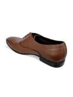 Allen Cooper Men Round-Toe Leather Formal Oxfords Shoes