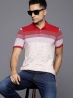 Allen Solly Colourblocked Polo Collar T-shirt