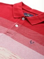 Allen Solly Colourblocked Polo Collar T-shirt