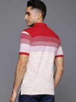 Allen Solly Colourblocked Polo Collar T-shirt