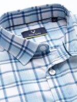 Allen Solly Pure Cotton Classic Fit Opaque Checked Casual Shirt