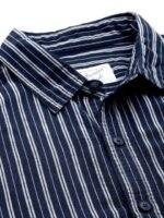 AMERICAN EAGLE OUTFITTERS Classic Striped Cotton Casual Shirt