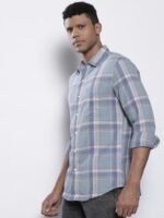 AMERICAN EAGLE OUTFITTERS Cotton Classic Slim Fit Checked Casual Shirt