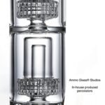 Ammo Glass® 14" Scientific Glass bong : Flagship Series (Advance)