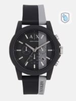 Armani Exchange Men Black Analogue Watch