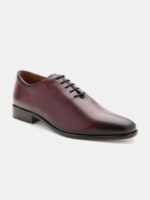 Arrow Men Round Toe Leather Formal Oxfords