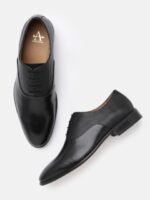 Arrow Men Solid Leather Formal Oxfords Shoes