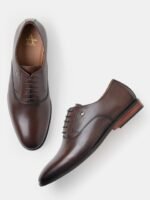 Arrow Men Solid PELICAN Formal Leather Oxfords