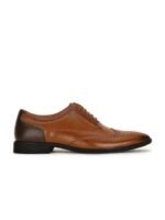 Bata Men Tan Colored Formal Oxford Shoes
