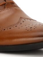 Bata Men Tan Colored Formal Oxford Shoes