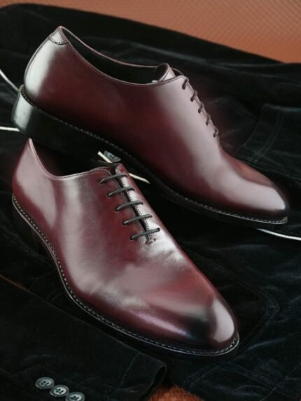 BLUBRD Men Leather Formal Oxfords