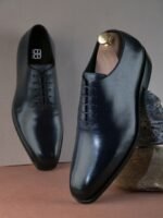 BLUBRD Men Leather Formal Oxfords