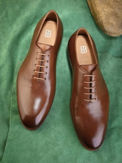 BLUBRD Men Leather Formal Oxfords