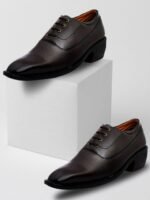 Bxxy Men Textured Round Toe Formal Oxfords