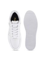 Campus Men White PU Sneakers