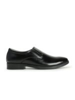 Carlton London Men Textured Formal Slip-On Shoes