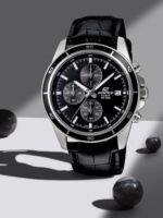 Casio Edifice Men Black Analogue watch EX096 EFR-526L-1AVUDF