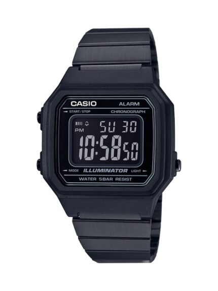 CASIO Unisex Black Digital Watch D199 B650WB-1BDF