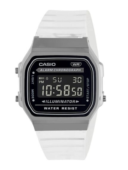 CASIO Unisex Bracelet Style Straps Digital Watch D306 A168XES-1BDF