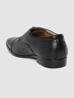 CLOG LONDON Men Black Leather Formal Oxford Shoes