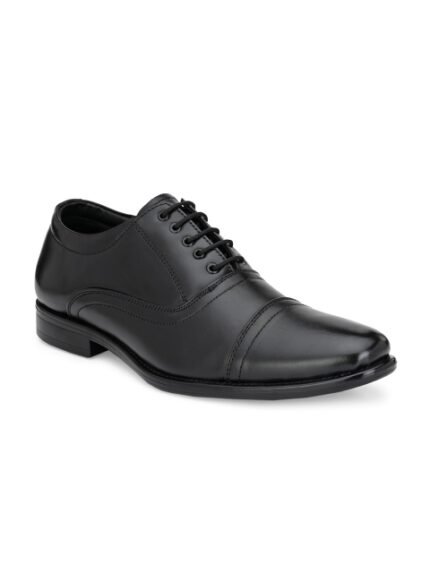 Eego Italy Men Genuine Leather Formal Oxford Shoes