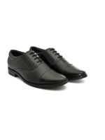 Fashion Victim Men Textured Leather Formal Oxfords