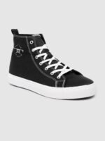 Flying Machine Men JEREL 3.0 Solid Mid-Top Sneakers