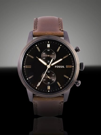 Fossil 44MM Townsman Men Brown Analogue Watch FS5437