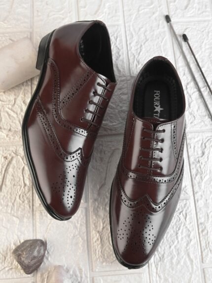 FOUR STAR TRUCK SALES Men Lace-up Oxfords Formal Shoes