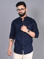 FUBAR Modern Striped Cotton Casual Shirt