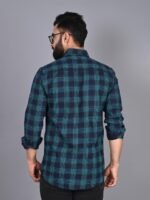 FUBAR Slim Fit Tartan Checked Casual Shirt