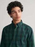 GANT Checked Button-down Collar Casual Pure Cotton Shirt