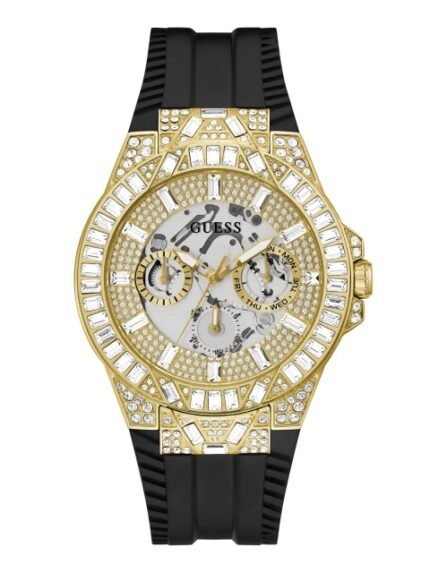 GUESS Men Skeleton Dial Dynasty Analogue Watch GW0498G2