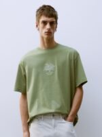 H&M Loose Fit Printed T-shirt