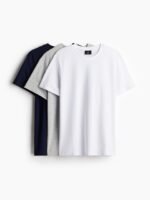 H&M Men Pack Of 3 T-Shirts