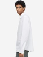 H&M Regular Fit Pure Cotton Poplin Shirt