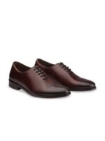 Harrykson London Men Brown Lightweight Leather Oxfords Formal Shoes