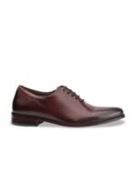 Harrykson London Men Brown Lightweight Leather Oxfords Formal Shoes