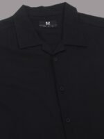 HERE&NOW Men Black Slim Fit Casual Shirt