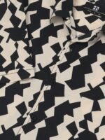 HERE&NOW Men Black Slim Fit Printed Casual Shirt