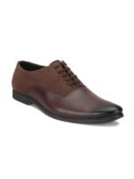 HERE&NOW Men Lace-Up Formal Oxfords