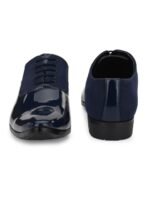 HERE&NOW Men Navy Blue Round Toe Formal Oxfords