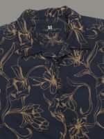 HERE&NOW Men Slim Fit Floral Printed Casual Shirt