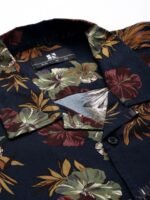 HERE&NOW Men Slim Fit Floral Printed Opaque Casual Shirt