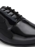 HERE&NOW Men Textured Formal Oxford Shoes