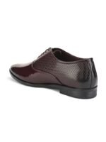 HERE&NOW Men Textured Formal Oxford Shoes