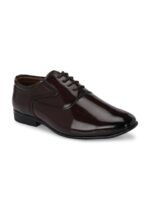 HERE&NOW Men Textured Formal Oxfords